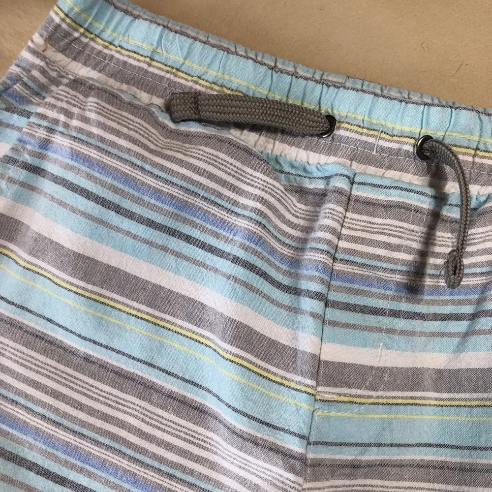 U.S. Polo Assn. Boy’s Striped Surf Pull-On Shorts